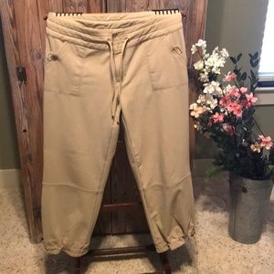 Athleta fleece lined pants